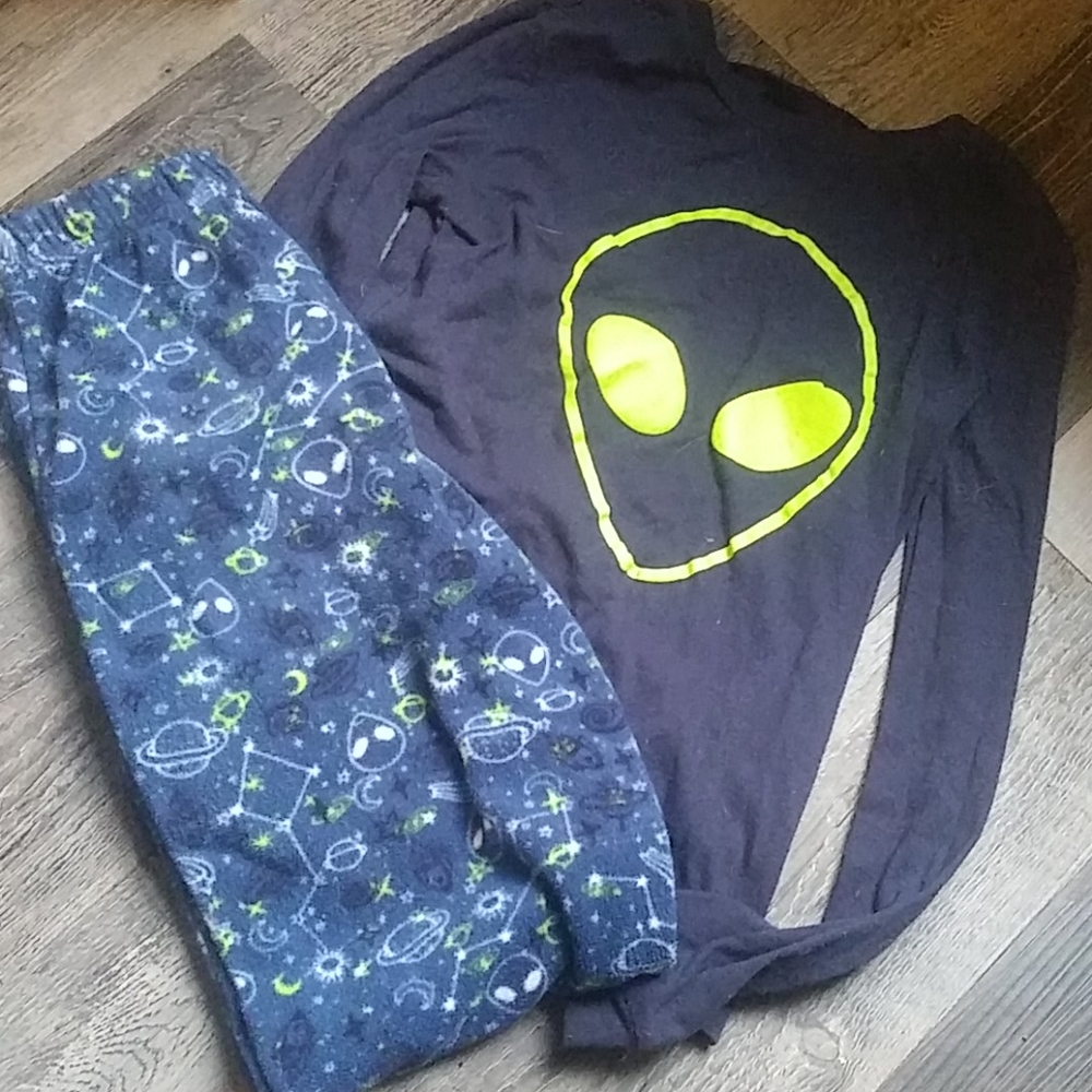 Boys size 10/12 pajamas